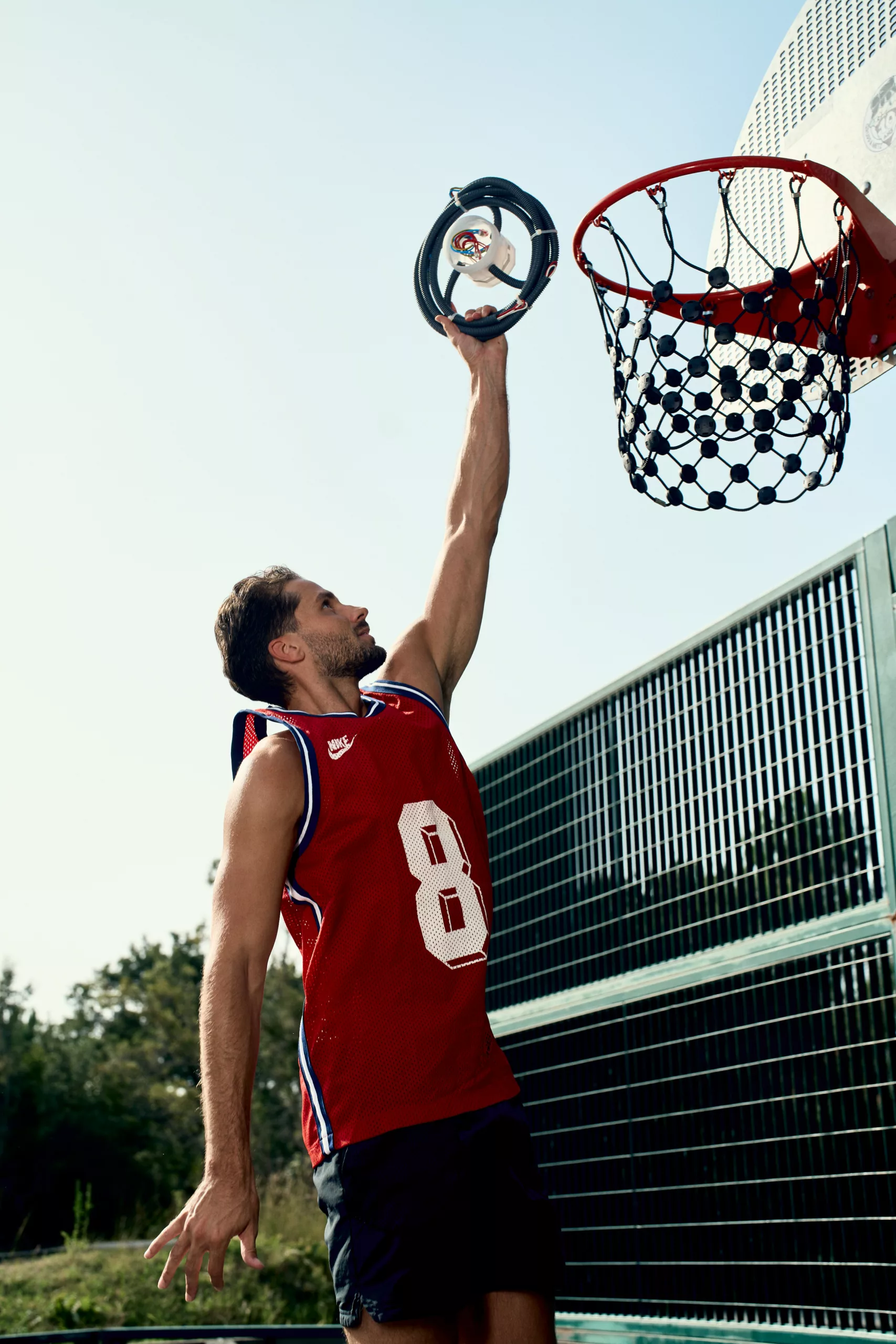 PREFABAT - Joueur basket pieuvre